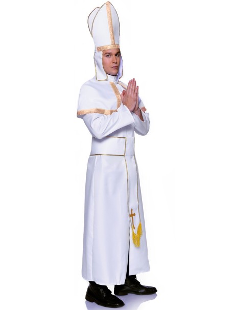 Leg Avenue costume da Papa con vestito cintura cappello Leg Avenue costume da Papa con vestito cintura cappello