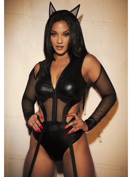 Leg Avenue costume Criminal Kitty per Halloween Leg Avenue costume Criminal Kitty per Halloween