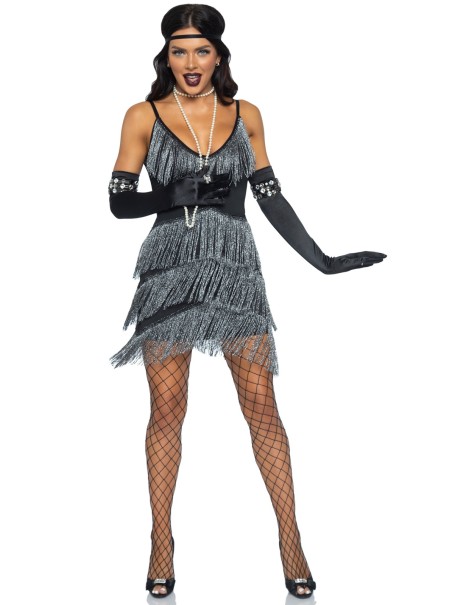 Leg Avenue  costume anni '20 da Ballerina di Charleston Leg Avenue  costume anni '20 da Ballerina di Charleston