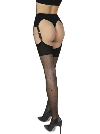 Annes calze da reggicalze a pois 20 denari 2