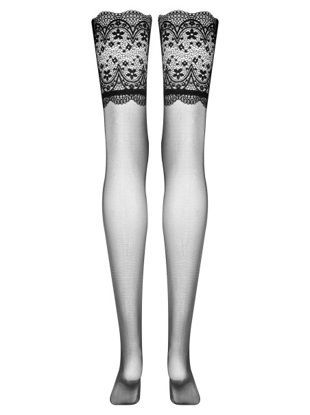 Beauty Night Calze Obsidian per reggicalze 20 den balza alta