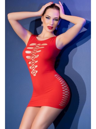 audace abitino rosso con sexy aperture