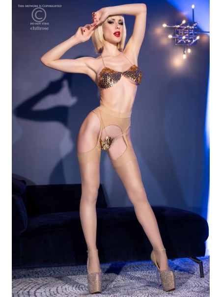 sensuali collant nude aperti 30 denari sensuali collant nude aperti 30 denari