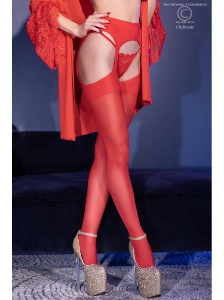 sensuali collant rossi aperti 30 denari sensuali collant rossi aperti 30 denari
