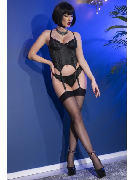 sexy corsetto pitonato con perizoma e calze inclusi sexy corsetto pitonato con perizoma e calze inclusi