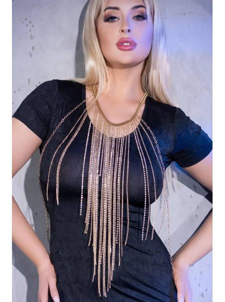 sensuale gioiello per il corpo a cascata