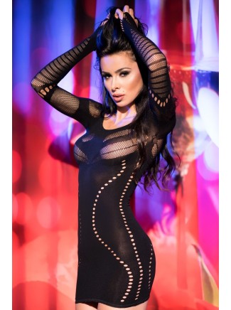 intrigante abitino stretch nero