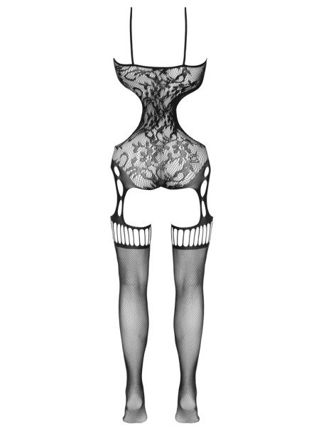 Cottelli sexy bodystocking in morbida rete stretch