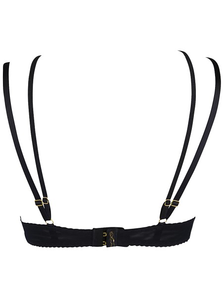 Axami Lingerie reggiseno peek-a-boo con incroci