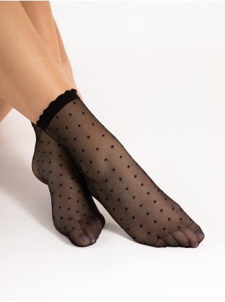 Fiore calzini a pois Bella