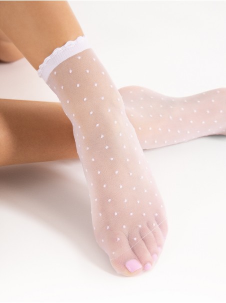 Fiore calzini a pois Bella