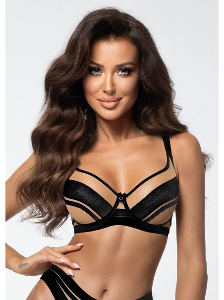 Axami Lingerie reggiseno soft in nero e beige Axami Lingerie reggiseno soft in nero e beige