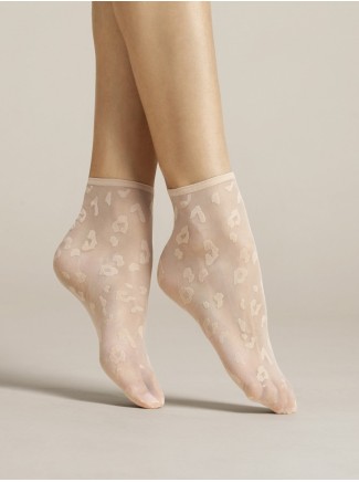 Fiore calzini maculati 30 den Doria 2