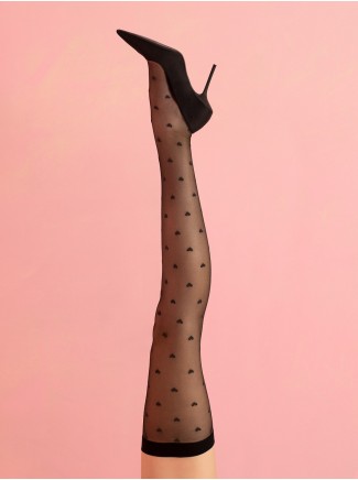 Fiore sexy calze per reggicalze 15 den Love Booster 2