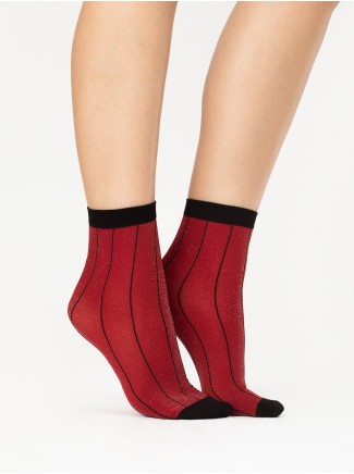 Fiore calzini 40 den a righe Trinket 2