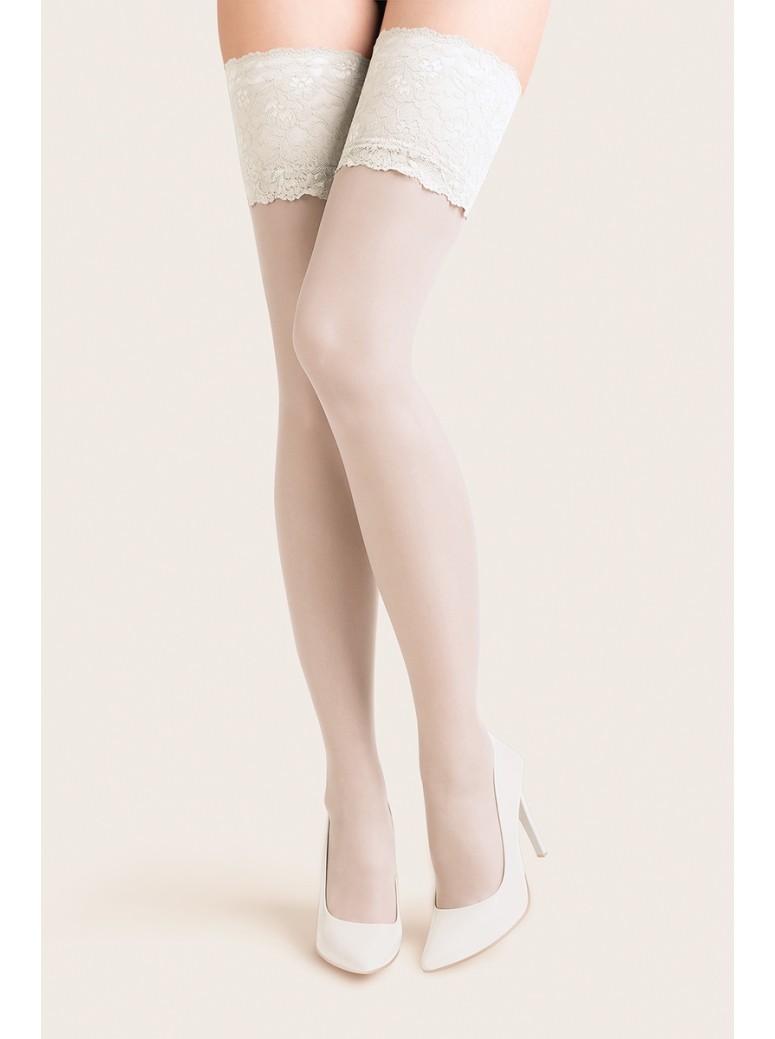 Gabriella calze autoreggenti 15 denari modello Exclusive