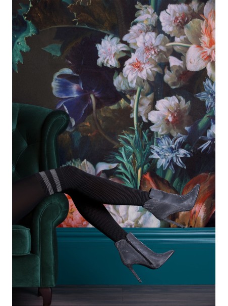 Gabriella calze sexy collant effetto parigina con lurex Kate