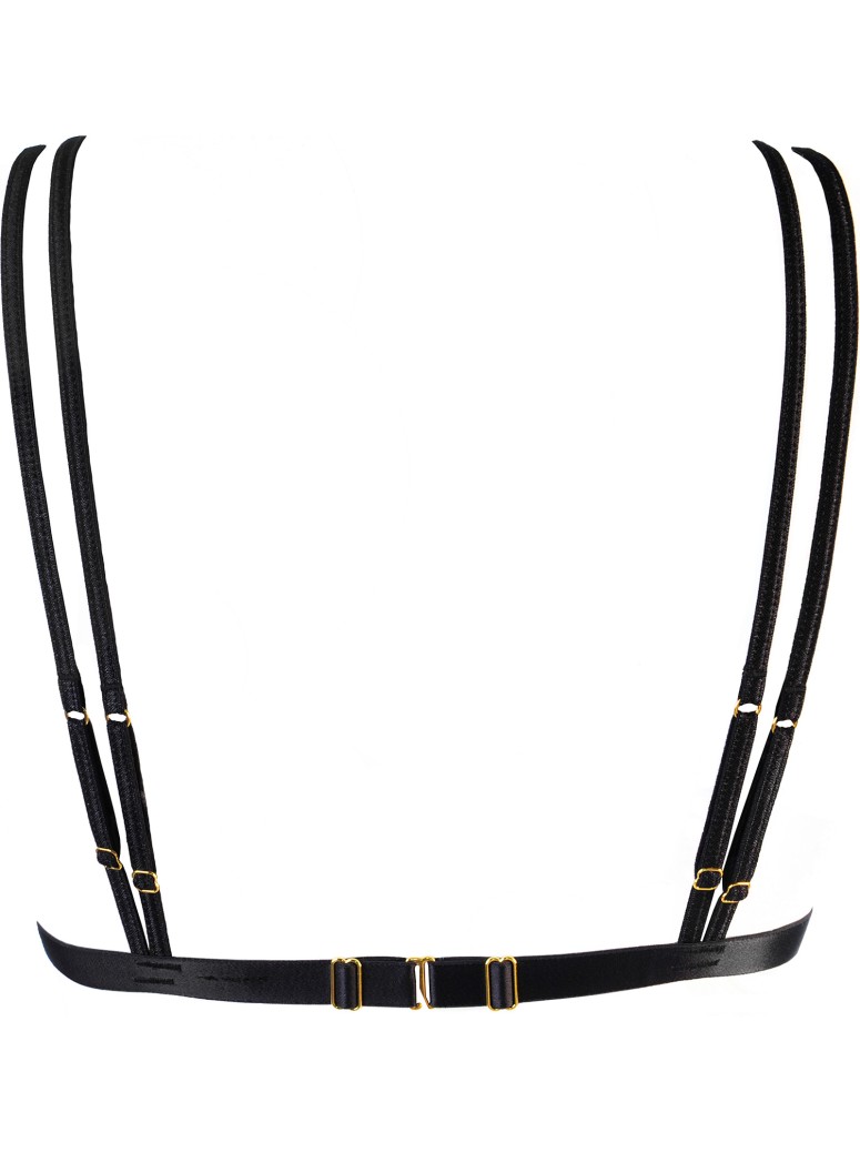 Axami Lingerie bralette in pizzo nero