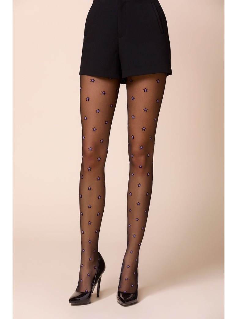Gabriella calze sexy collant con stelle Stars Color
