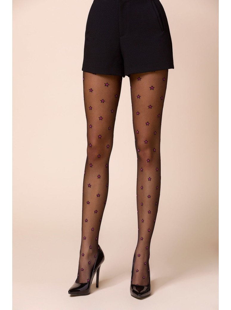 Gabriella calze sexy collant con stelle Stars Color