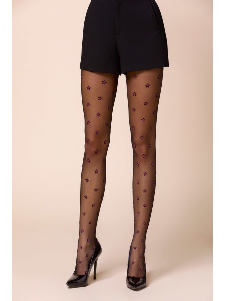Gabriella calze sexy collant con stelle Stars Color