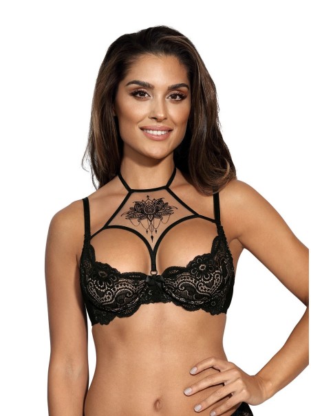 Axami Lingerie reggiseno push-up con decorazione floreale