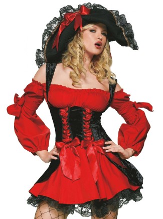 Leg Avenue costume da Piratessa per Halloween 2