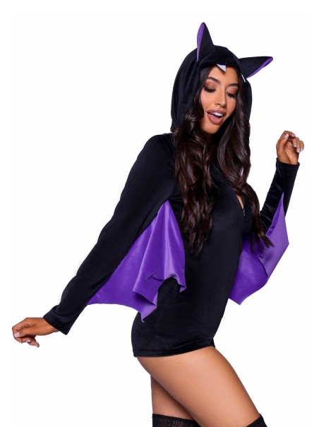 Leg Avenue costume donna/ragazza da pipistrello per Halloween