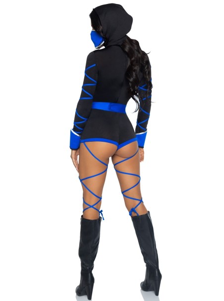 Leg Avenue cosplay Dragon Ninja costume in tre pezzi