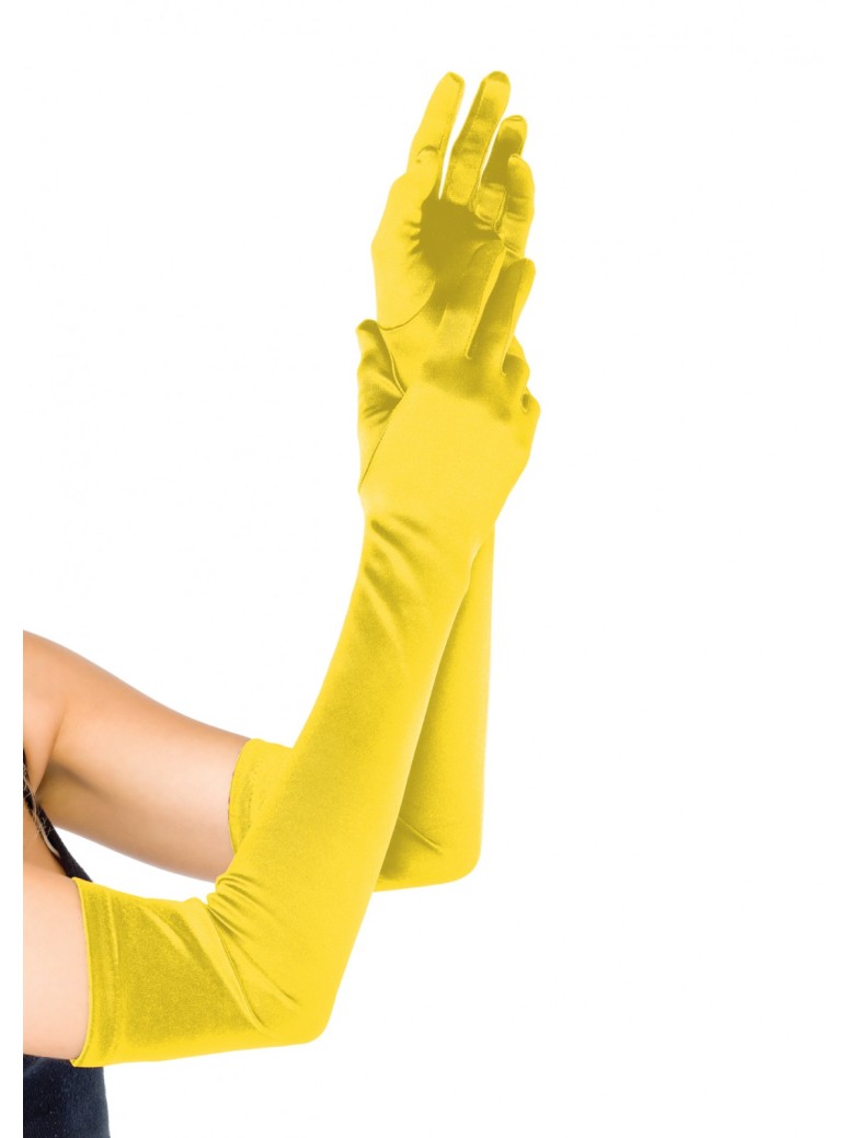 Leg Avenue Lingerie guanti satinati in cinque colori