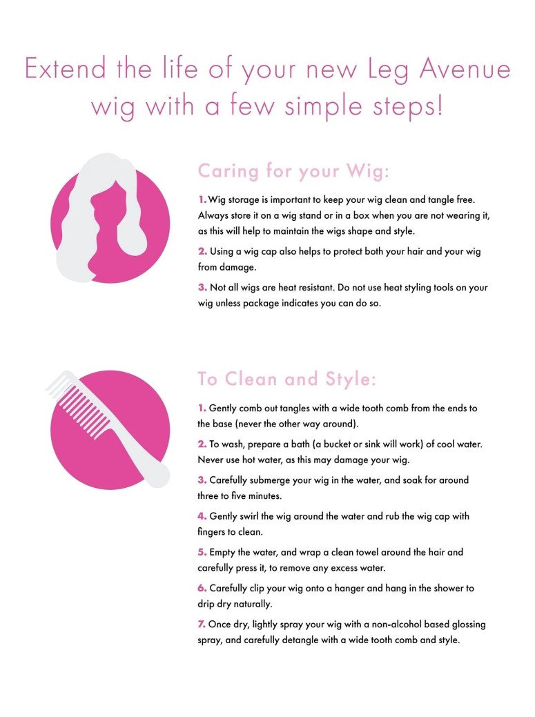 Leg Avenue Lingerie parrucca rossa e nera Harley Quinn