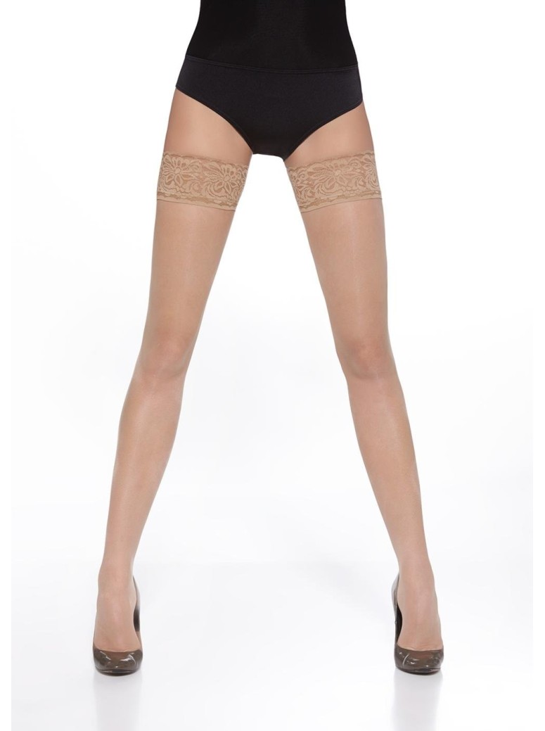 Bas Bleu calze autoreggenti 8 denari Lorenza