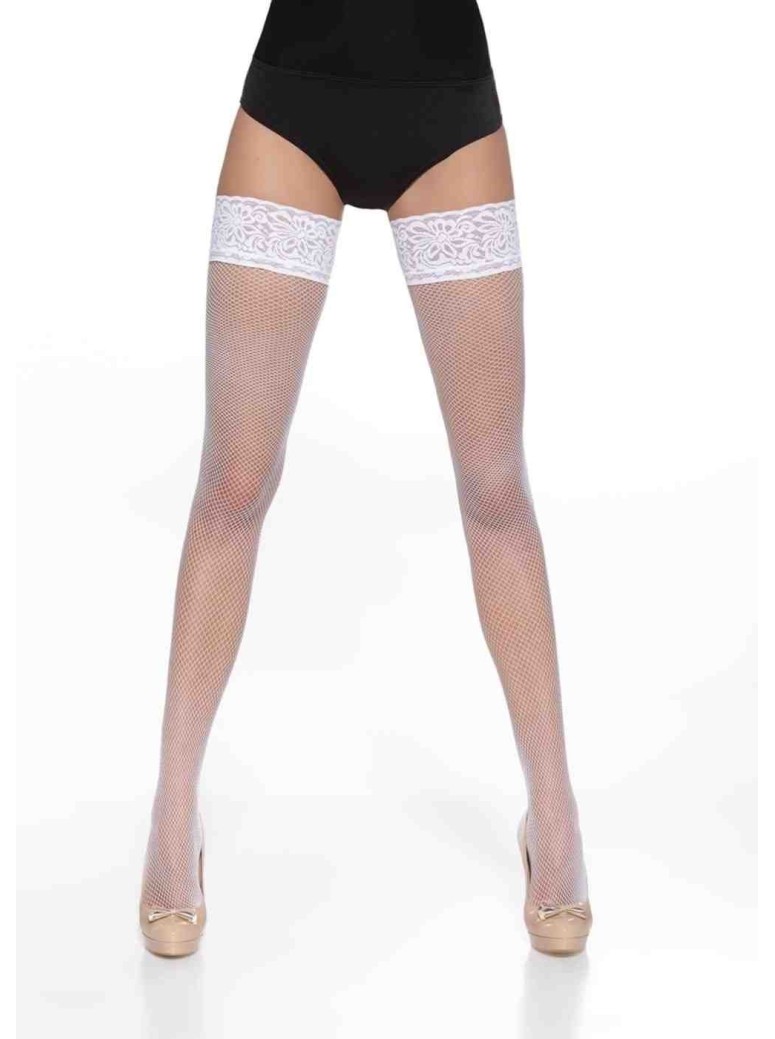 Bas Bleu calze autoreggenti a rete Lucrezia