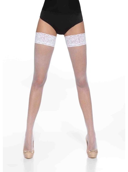 Bas Bleu calze autoreggenti a rete Lucrezia