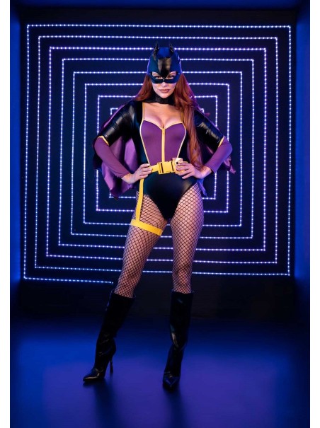 Leg Avenue cosplay Bat Woman con accessori per Halloween Leg Avenue cosplay Bat Woman con accessori per Halloween