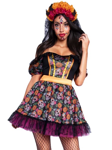 Leg Avenue Cosplay Santa Muerte per Halloween