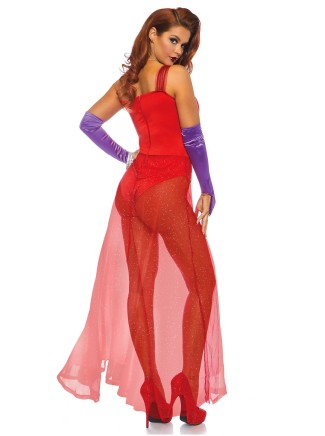 Leg Avenue travestimento Jessica Rabbit con accessori 2