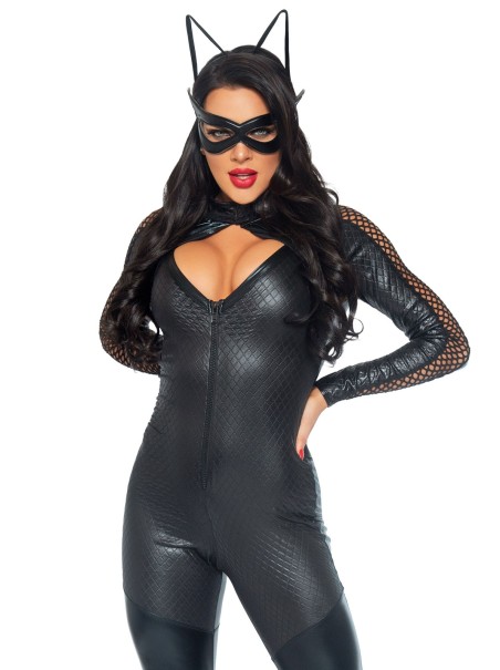 Leg Avenue Lingerie costume da gattina con accessori Leg Avenue Lingerie costume da gattina con accessori